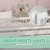Bettgitter 140 cm weiss Kinder Bettgitter Baby Produktbild-Vorschau 1