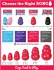 KONG Classic M, rouge - Jouet à mâcher en caoutchouc Voir les images du produit 14