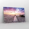 Bilder auf glas - Einteilig - Boot Strand Himmel - 120x80cm Produktbild-Vorschau 4
