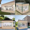 Topchances Transparentní PVC plachta s oky Dělící záclony, Náhled obrázku produktu 6