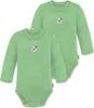 normani 2er Pack Baby Merino Langarmbody Produktbild-Vorschau 1
