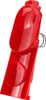 A red plastic clip lock button for a vacuum cleaner. Produktbild-Vorschau