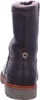 A rear view of a brown leather boot with a fur lining. Produktbild-Vorschau