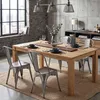 4 stoelen voor de keuken, eetkamerstoelen van metaal, met Productafbeelding-voorbeeld 7