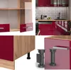 Küchenzeile Vicco R-Line Rot Hochglanz/Goldkraft Eiche 300 Produktbild-Vorschau 6