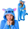 Onesie Kigurumi Pyžamo Lilo & Stitch Převlek Kostým S: Náhled obrázku produktu 1