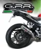 GPR m3 Edelstahl Slip-On Auspuff für Honda CB 500 X Produktbild-Vorschau 3