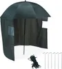 Parasol de pêche Relaxdays avec paroi latérale, hydrofuge, Voir les images du produit 1
