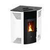 Rohová kamna na pelety Iseos 12,2 kW White Sannover Náhled obrázku produktu 2