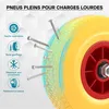 Wiltec Roue complète increvable 3.00-4 pour Diable – 260 x Voir les images du produit 2