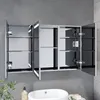 SONNI Spiegelschrank mit LED Beleuchtung，Badezimmerschränke Produktbild-Vorschau 2