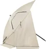 VirtuFit Strandparasol Premium mit Windschirm 200 cm Beige Produktbild-Vorschau 3