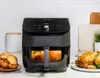 An Instant Pot Vortex Plus Air Fryer is shown on a kitchen counter, with a roasted chicken and some roasted potatoes displayed next to it. Náhled obrázku produktu