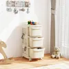 COSTWAY Szafka wnękowa na kółkach, półka wnękowa 30 cm, Podgląd zdjęcia produktu 2