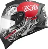 Bogotto H151 Shinee Helm, weiß/rot, L Produktbild-Vorschau 3