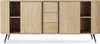 Sideboard LOVI 196 cm Eiche Cremona Riffelfront Produktbild-Vorschau 5