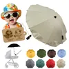 BAMBINIWELT Sonnenschirm für Kinderwagen Ø68cm UV-Schutz50+ Produktbild-Vorschau 1