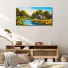 Coloray Bild aus Leinwand 100x50 Leinwand Dekoration - Wald Produktbild-Vorschau 3