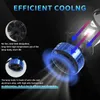 H4 LED-Scheinwerferlampen, 20000 LM, 60 W, superheller Produktbild-Vorschau 10