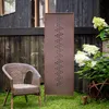 Edelrost Sichtschutz Garten Deko 160x50 cm Mit Produktbild-Vorschau 3
