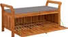 vidaXL Garten-Truhenbank mit Kissen 126 cm Massivholz Produktbild-Vorschau 3