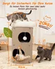 3-stöckige Kratztonne XL für Katzen bis 20 kg, mit 2 Produktbild-Vorschau 2