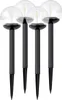 Zonnelamp, transparante bol, 4 stuks, Ilumen LS-103 Productafbeelding-voorbeeld 2