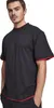 Urban Classics - CONTRAST Tall Tee schwarz / rot - XL Voir les images du produit 3