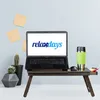 relaxdays Notebook-Betttablett braun Produktbild-Vorschau 5