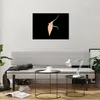 Bilder auf glas - Einteilig - Schwarz Frau Hut - 70x50cm - Produktbild-Vorschau 6
