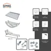 DAPRONA Laufrost Set für flache Dachziegel 60cm, Dachtritte Produktbild-Vorschau 2