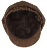 Mayser Tweed Ballonmütze Coco reine Wolle, braun, Gr. M Produktbild-Vorschau 4