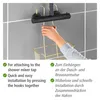 WENKO Shower Caddy Milo Shelf Scaffale appeso Oro in Anteprima dell’immagine prodotto 3