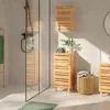 Badezimmerschrank 'Epind' Midischrank 75 x 33 x 30 cm Produktbild-Vorschau 2