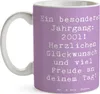 Mr. & Mrs. Panda Kaffeetasse Spruch 2001 Geburtstag - Produktbild-Vorschau 3