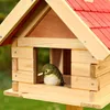 Mucola Vogelhaus Vogelfutterhaus Holz Vogelvilla Produktbild-Vorschau 4