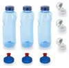3x0,75 L Trinkflasche Wasserflasche aus Tritan + Produktbild-Vorschau 4