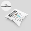 Trendation - Zahnarzthelferin Deko-Kissen mit Füllung 40x40 Produktbild-Vorschau 3