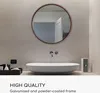 Elegance by Casa Chic - Ružovo-zlaté kovové nástenné Náhľad obrázku produktu 4