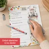 Menüplaner Otterliebe magnetisch A4 - Wochenplaner & Produktbild-Vorschau 3