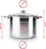 hrnec d34x24cm+PO sklo, (20,0l) GASTRO PROSTY, indukce, NR Náhled obrázku produktu 5