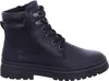 A black leather boot shown from the side against a white background. Produktbild-Vorschau