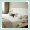 Relaxdays Nachttisch klemmbar, 2er Set, Bambus, HxBxT: 14 x Produktbild-Vorschau 2