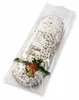 PP-Stollenbeutel "Glocke - Frohes Fest" 20 + 7 x 56 cm 25 Produktbild-Vorschau 2