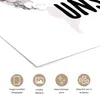 MuchoWow® Poster Weltkarte - Zitat - Marmor 180x120 cm - Produktbild-Vorschau 2
