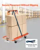 A dolly loaded with boxes in a warehouse setting. Podgląd zdjęcia produktu