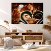 Bild auf Leinwand - Leinwandbild - Schwäne Nacht Liebe - Produktbild-Vorschau 7