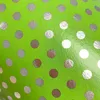 Bastel-Schultüte groß grün - Punkte mit Glanz-Effekt 70 cm Produktbild-Vorschau 4