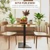 HOMCOM Esstisch 70x70 cm Quadratischer Küchentisch für 2 Produktbild-Vorschau 4