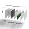 DEQORI Glasbild Echtglas 90x60 cm 'Grüner Produktbild-Vorschau 7